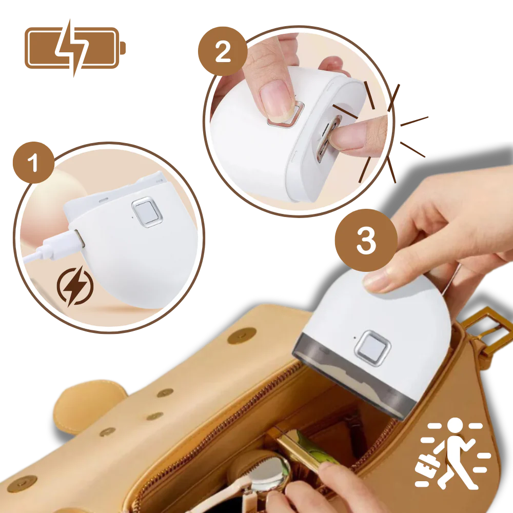 Electric Nail Trimmer with Dual Speed Settings