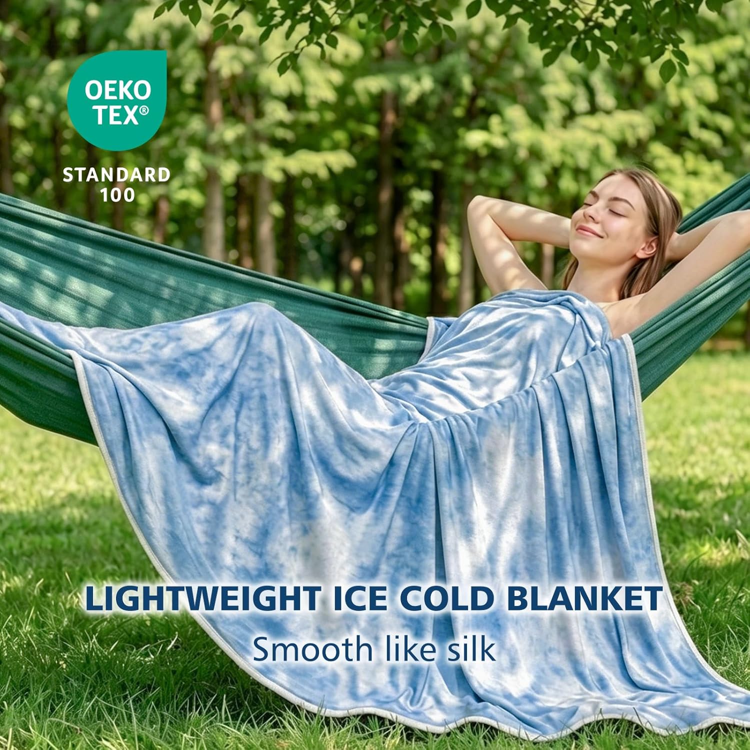 Cooling Blanket with Arc-Chill Technology – Lightweight and Breathable for Warm Sleepers