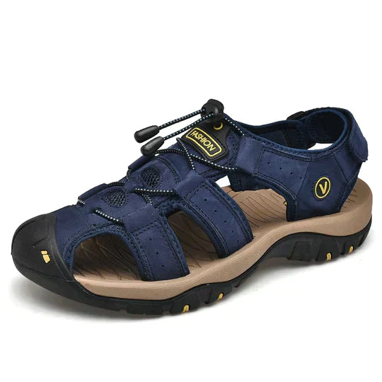 Men's Outdoor Sandals | Orthopedic Support & Adjustable Straps | Breathable Materials | Pain Relief