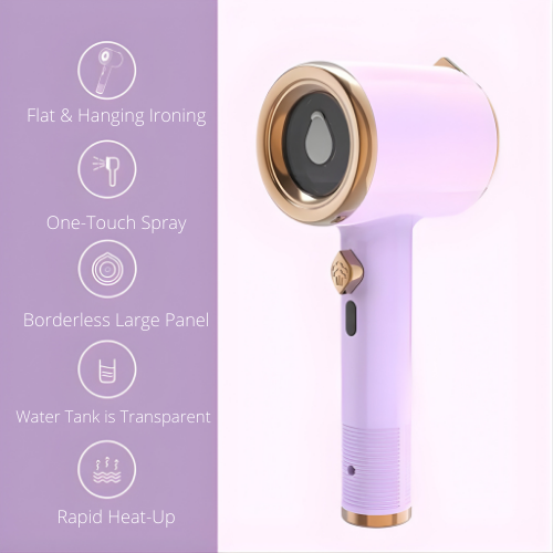 Portable Steam Iron for Quick Wrinkle Removal – Ideal for Travel