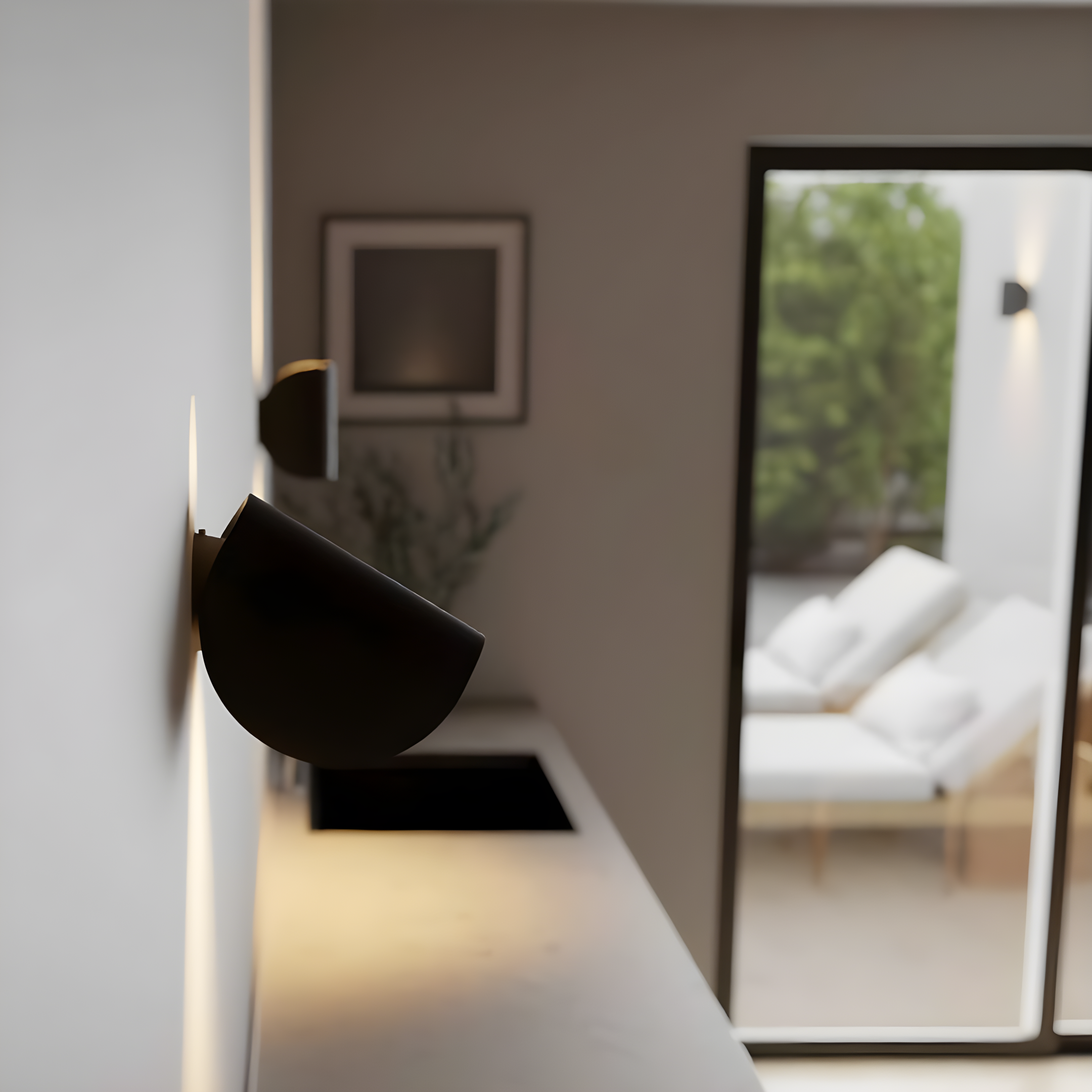 Wall-Mounted LED Cone Sconce | Adjustable 360° Rotation & 45° Tilt | Aluminum, Matte Finish | Indoor & Outdoor Use