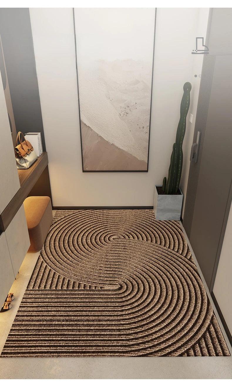 Taavita - Elegant PVC Door Mat with Non-Slip Design & Sand Catcher
