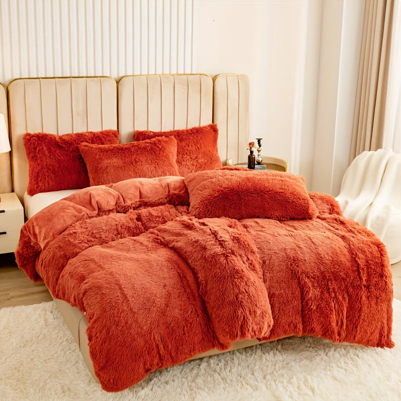 Quilt Cover Set | Wrinkle-Resistant | Soft Cozy Warmth | Polyester