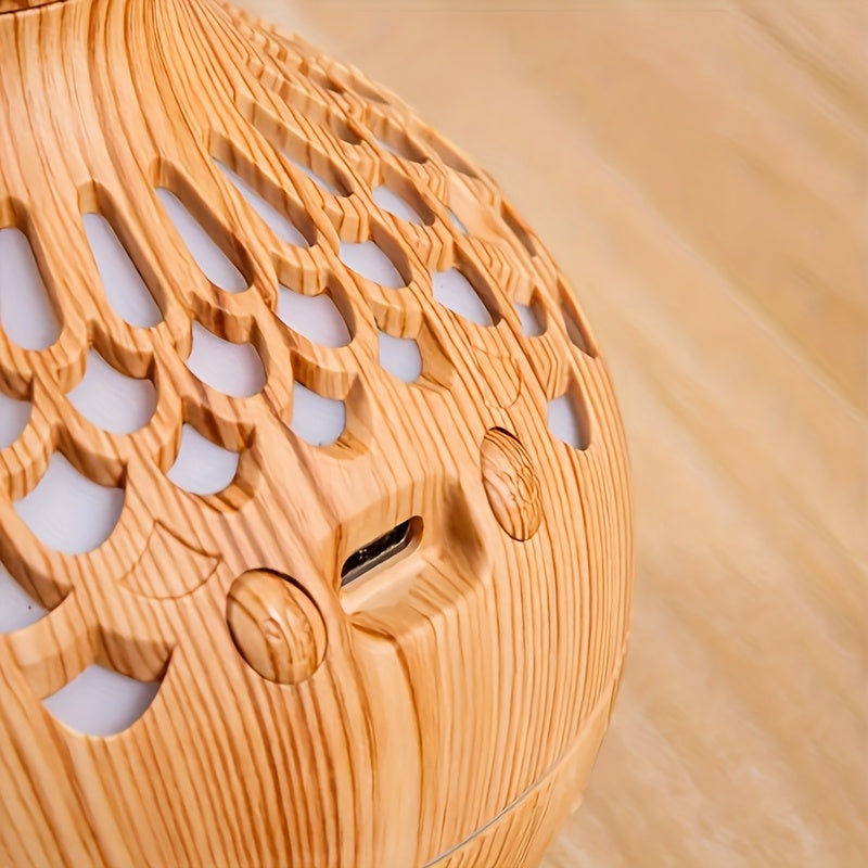 Natural Essence USB Humidifier – Aromatherapy Lamp for Home & Office