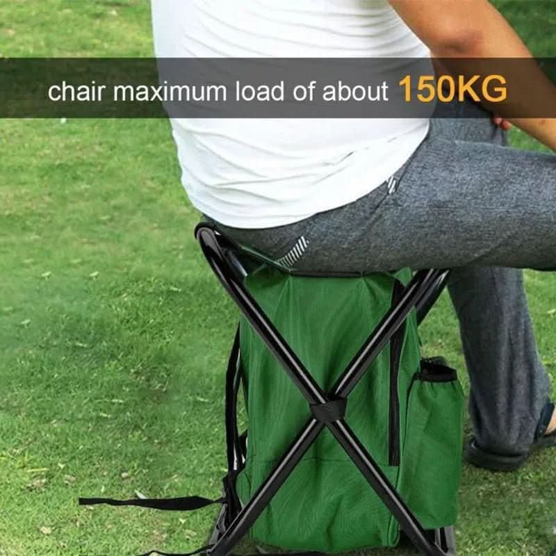 All-in-One Outdoor Backpack with Chair and Cooler
