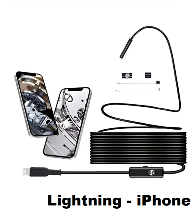 Flexible USB Inspection Camera for Hidden Spaces