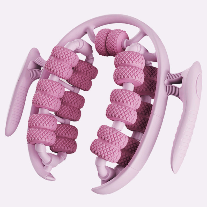 Ergonomic Leg Massage Roller with Knobs for Targeted Relief