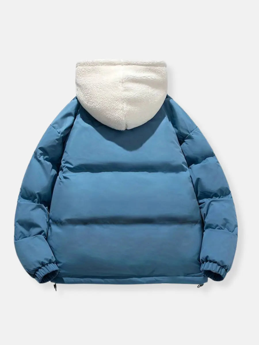 Winter Jacket | Quilted | Adjustable Hood Warmth | Fleece Lining
