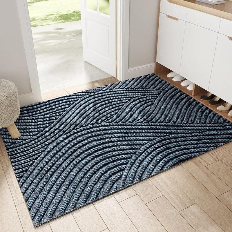Taavita - Elegant PVC Door Mat with Non-Slip Design & Sand Catcher