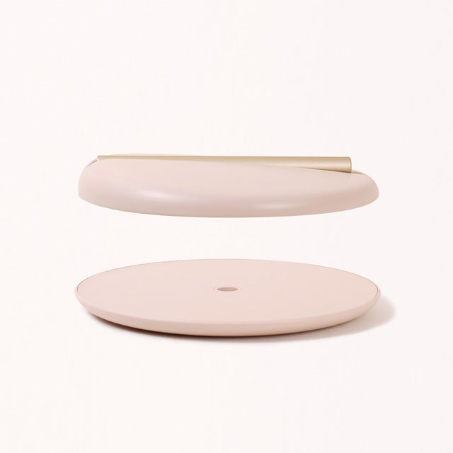 Taavita - Portable LED Makeup Mirror with Adjustable Brightness and Storage Tray