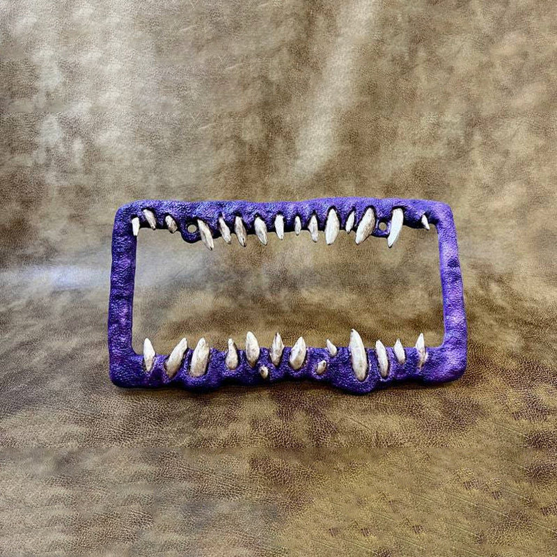 Weatherproof Halloween Car Frame Decoration with Vibrant Colors