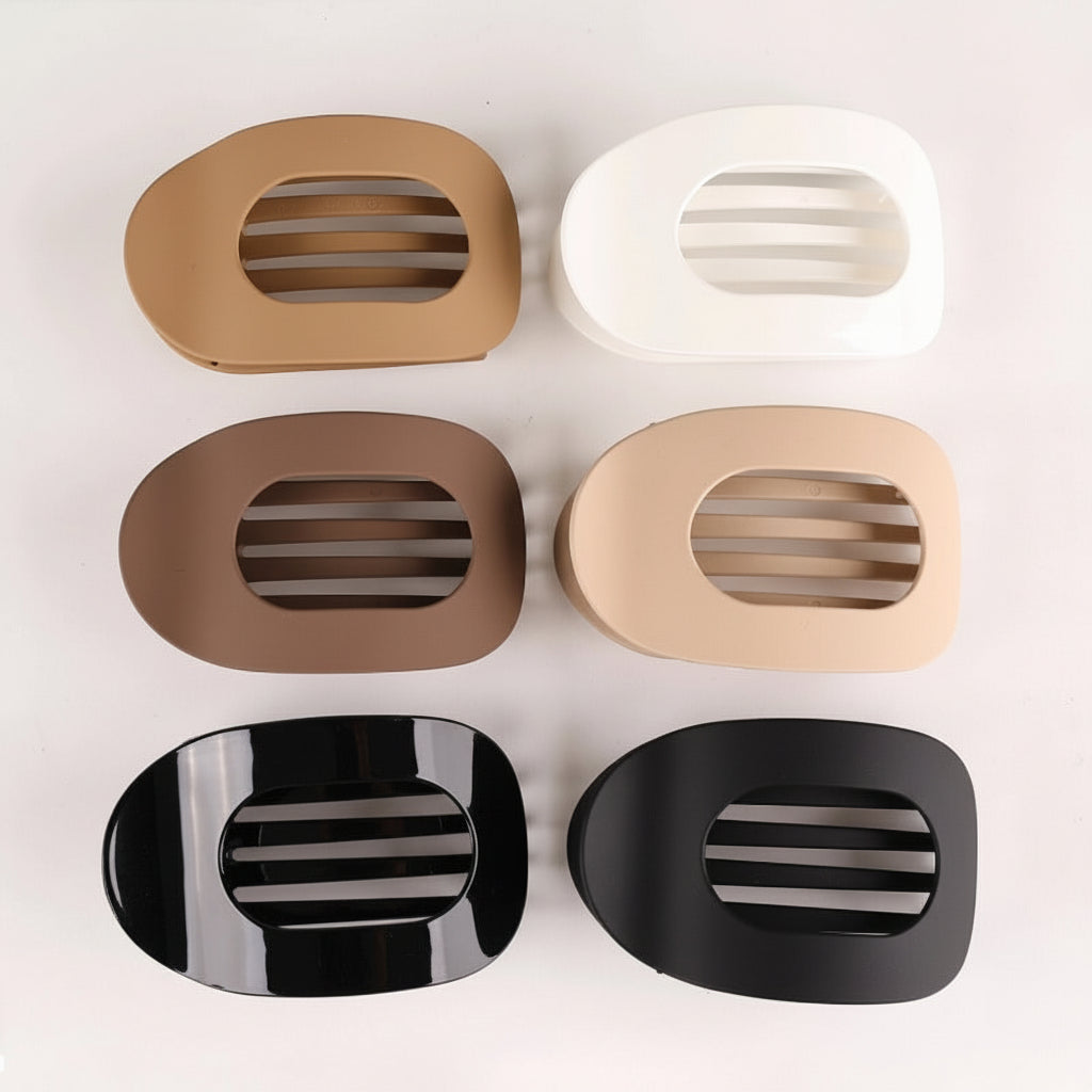 Robust Plastic Hair Clip for Thick Locks with Reliable Grip