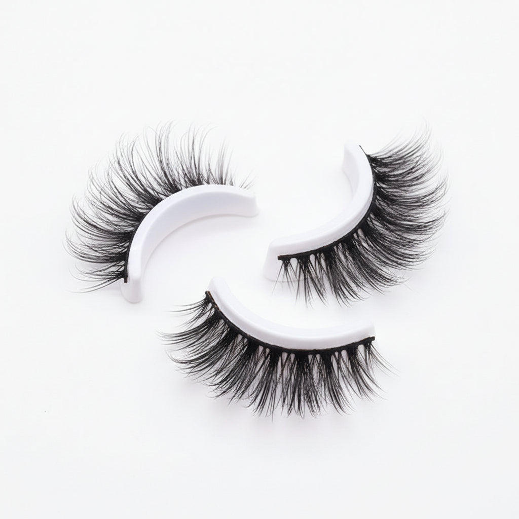 Instant Glamour: Reusable Self-Adhesive Eyelashes