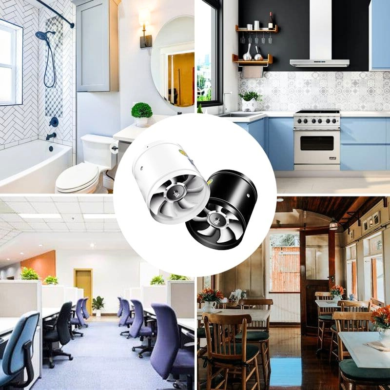 Sleek Airflow Vent Fan for Home and Office Spaces