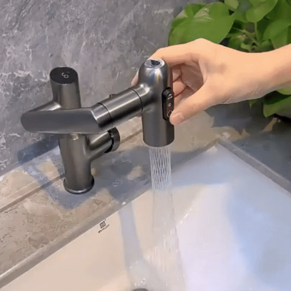 FluidFlex 360° Kitchen Faucet – Stylish and Versatile Design