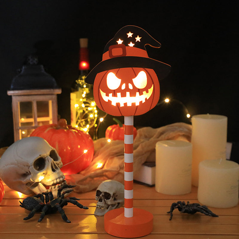 Solar-Powered Outdoor Halloween Lanterns with Spooky Glow