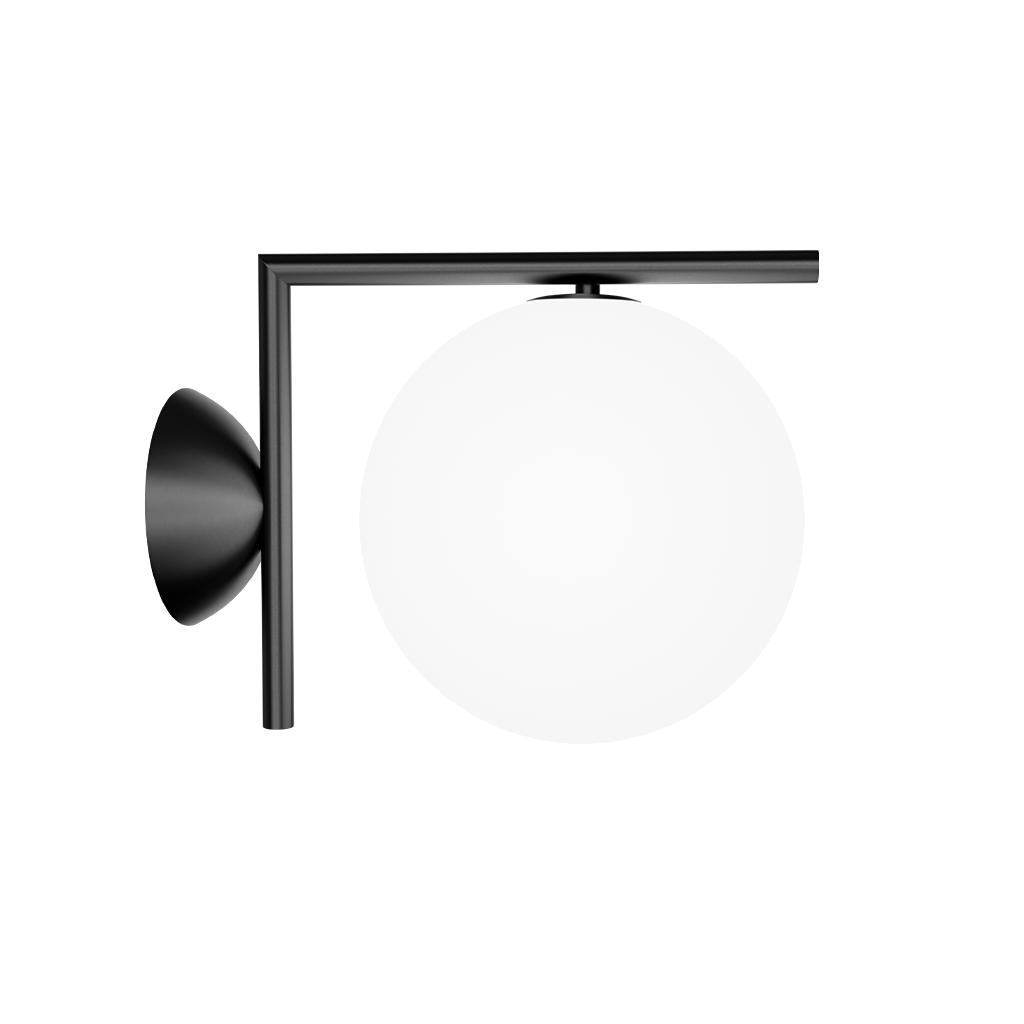 Taavita Opal Globe Glass Wall Lamp