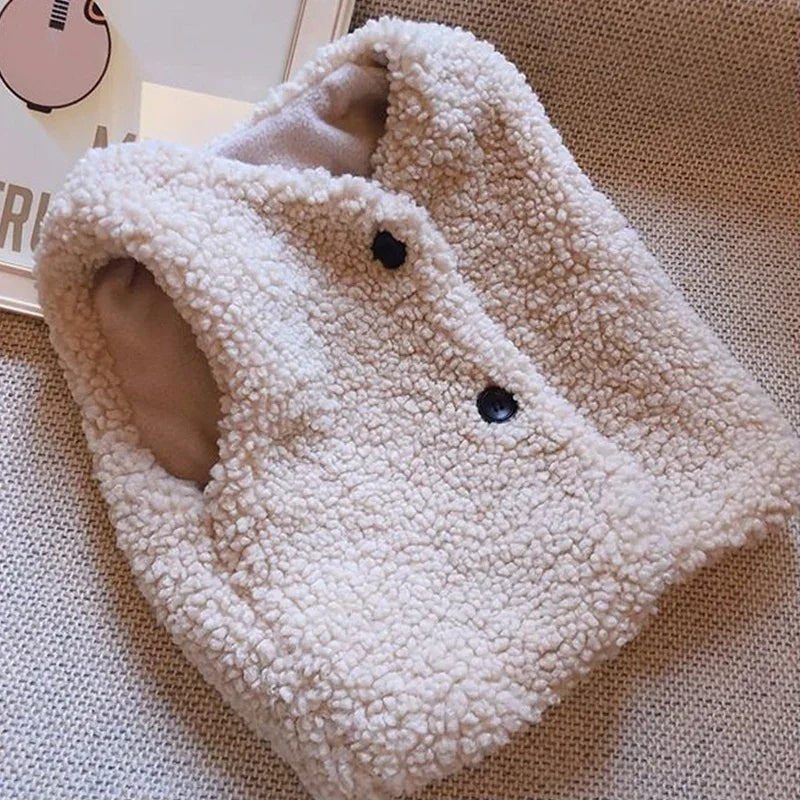 Cozy Lambswool Vest for Kids - Perfect for Winter Adventures
