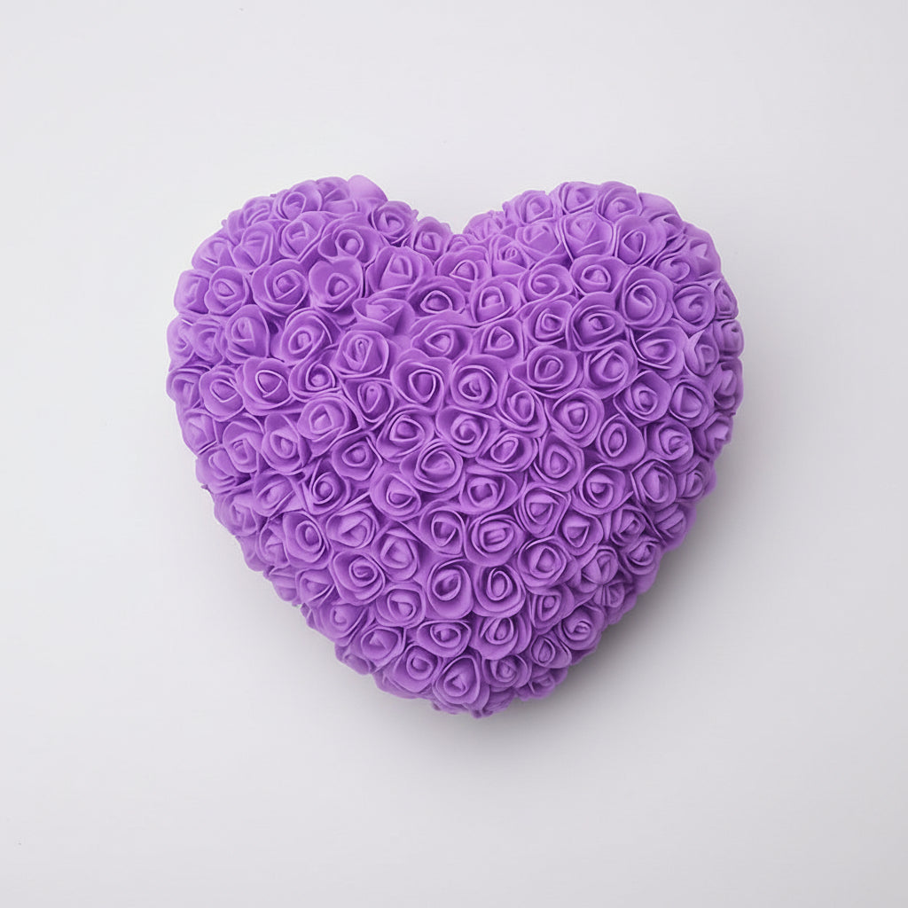 Heartfelt Rose-Shaped Floral Arrangement for Gifting