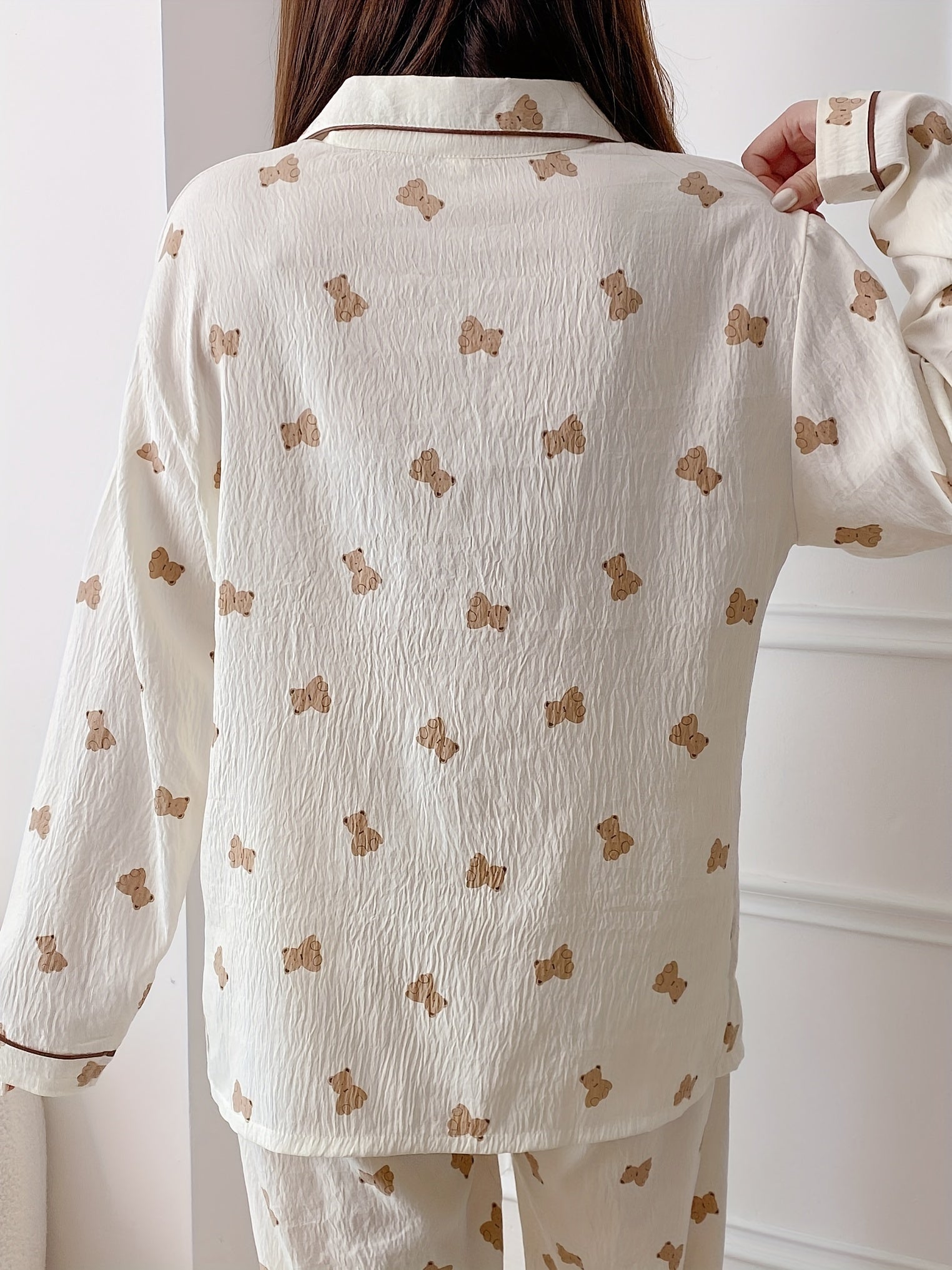 Women’s Pajama Set | Long Sleeve | Cozy Warmth & Stylish | Polyester