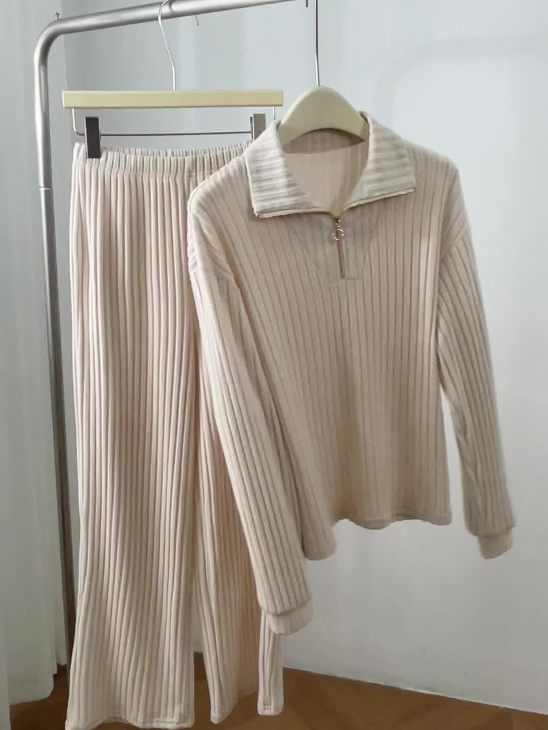 Two-Piece Outfit | Stretch Fabric | Casual Sophistication | Polyester