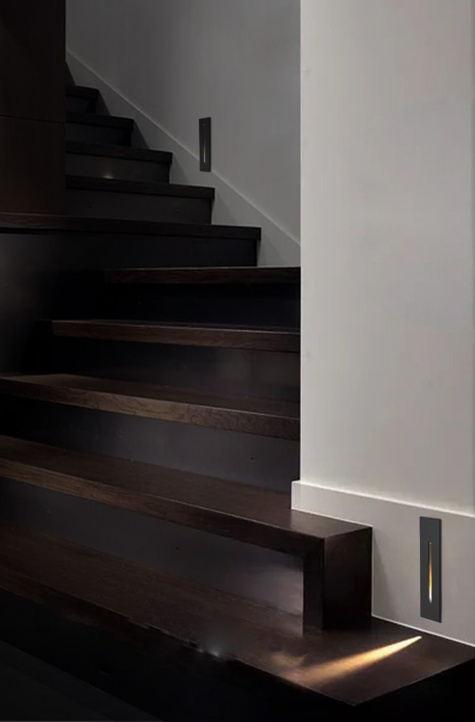 Light Cove Waterproof Recessed Wall Light LED 3W Warm White Sensor & Standard Black White Light Grey Aluminum IP65 Outdoor Indoor Pathway