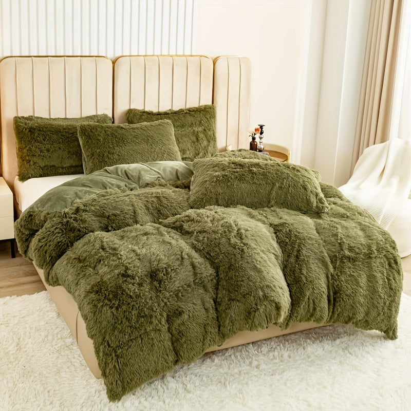 Quilt Cover Set | Wrinkle-Resistant | Soft Cozy Warmth | Polyester