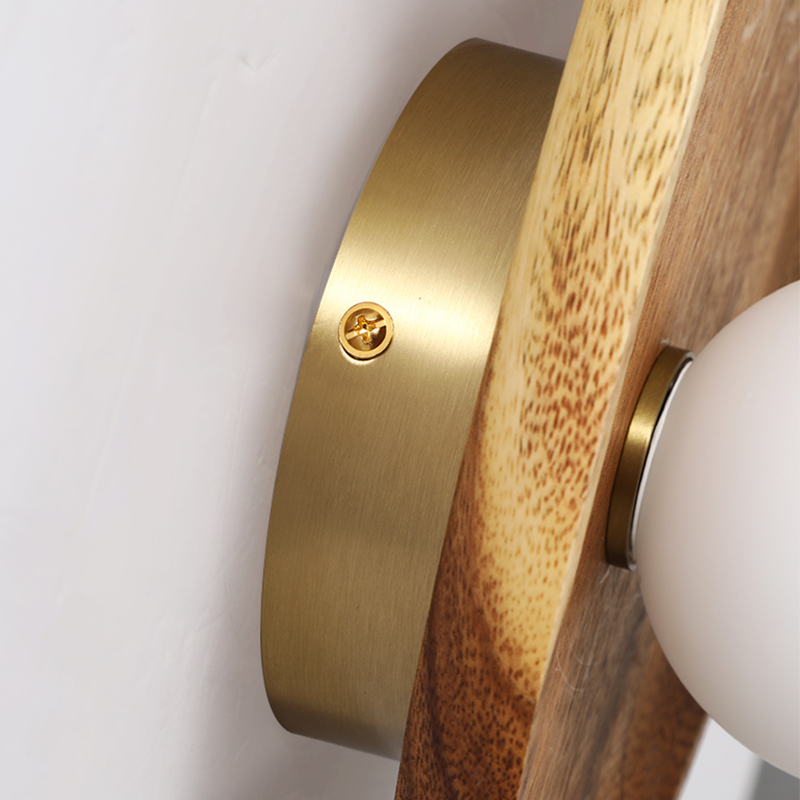 LumiNest Wooden Wall Light for a Welcoming Glow