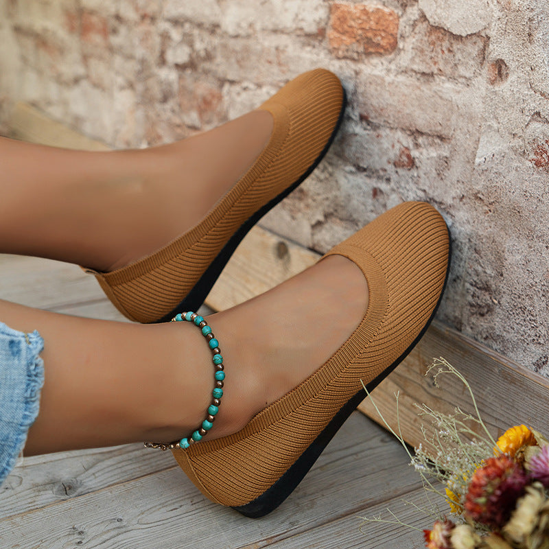 Women's Slip-On Orthopedic Shoes | Breathable Knit & Arch Support | Slip-Resistant Sole | Comfortable All-Day Wear