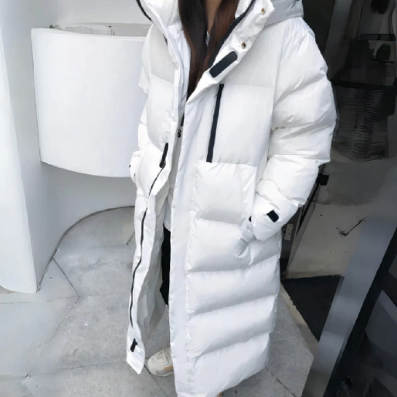 Women’s Longline Down Puffer Coat | Feather & Down Insulation | Waterproof & Windproof | Suitable for Extreme Cold