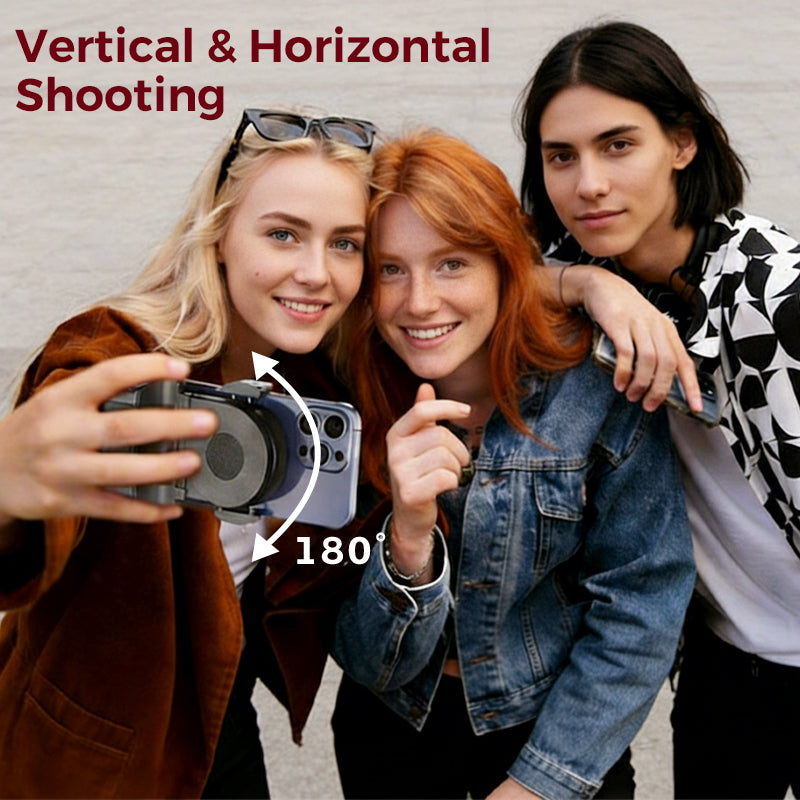 Bluetooth Remote Shutter Smartphone Grip – Steady Photo Capture