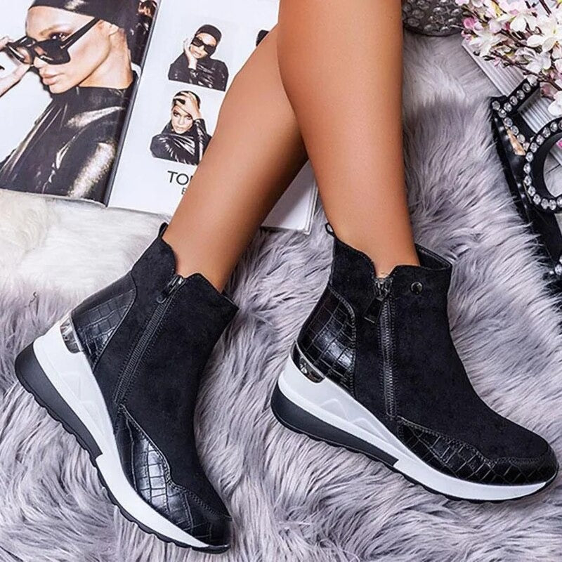 Elegant Comfort Ankle Boots for All-Day Wear