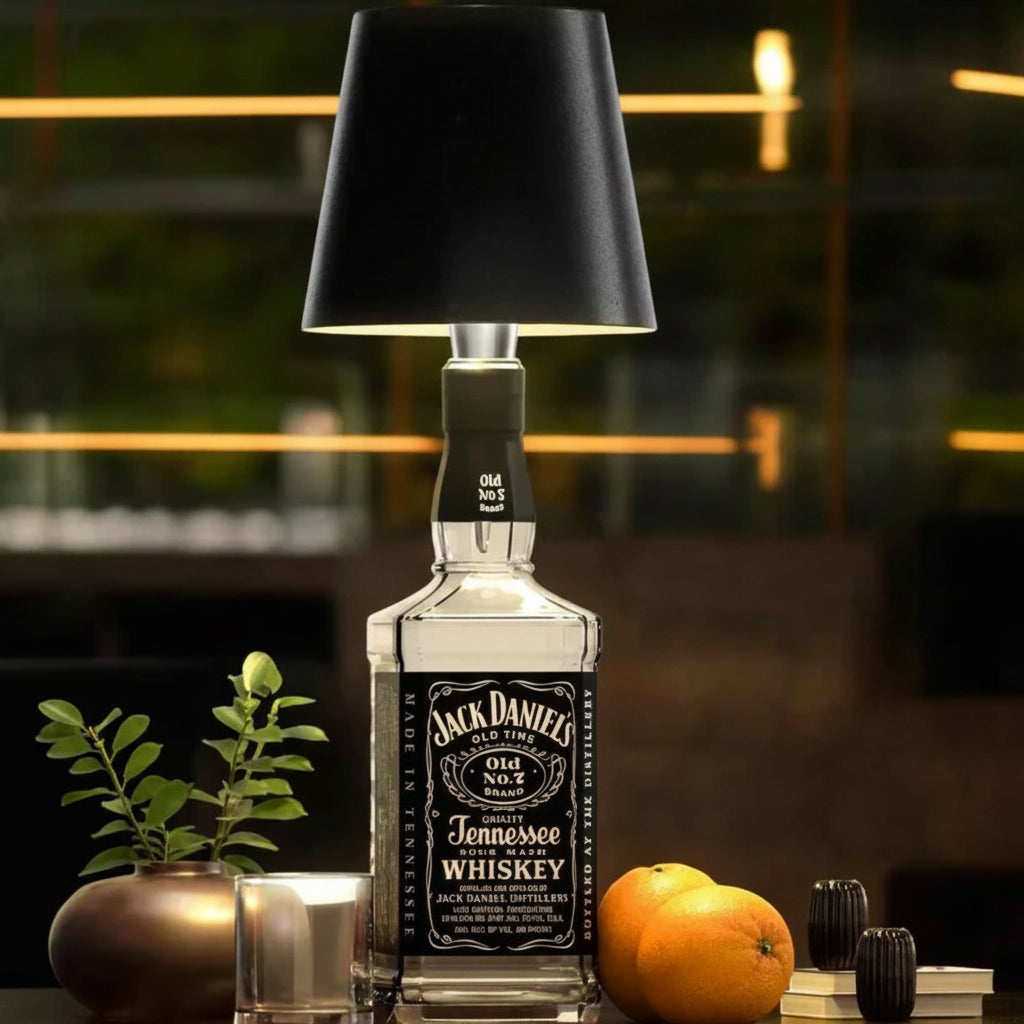 GlowBottle LED Lamp with Rechargeable Battery for Ambient Lighting