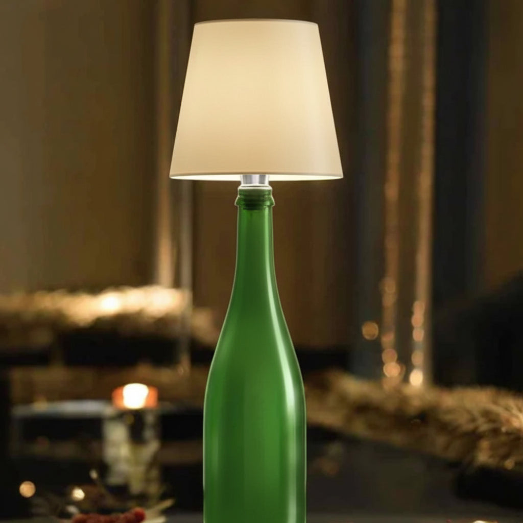 GlowBottle LED Lamp with Rechargeable Battery for Ambient Lighting
