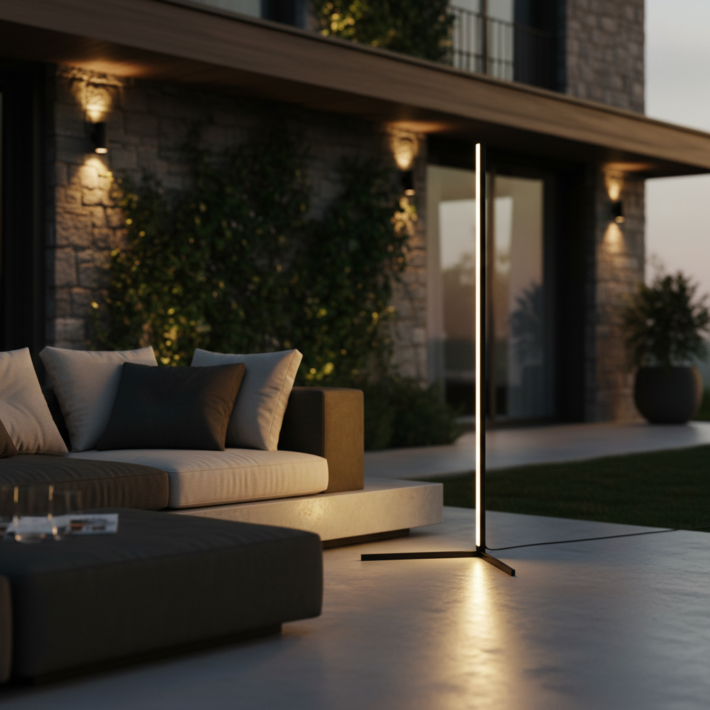 Versatile RGB Corner Floor Lamp for Stylish Ambiance