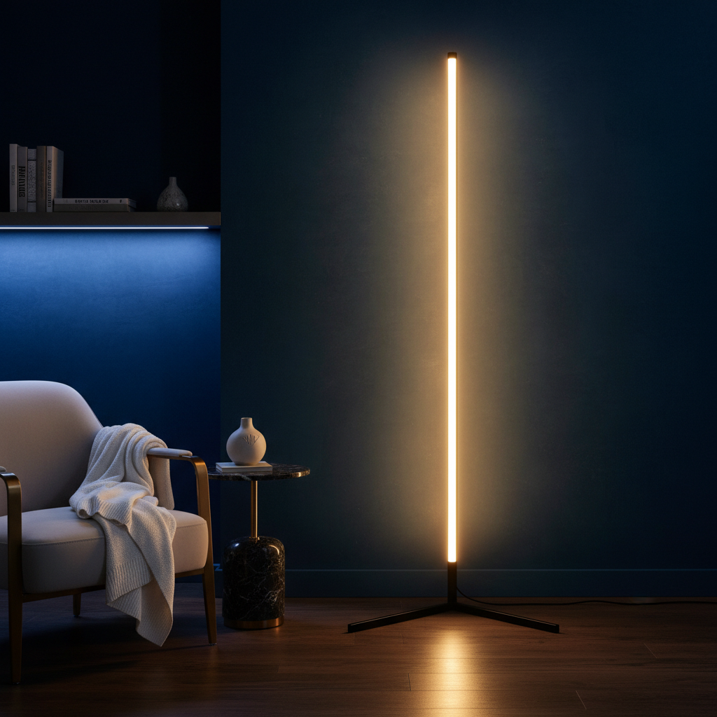 Versatile RGB Corner Floor Lamp for Stylish Ambiance