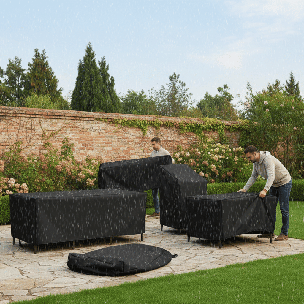 All-Weather Protector for Outdoor Tables and Chairs