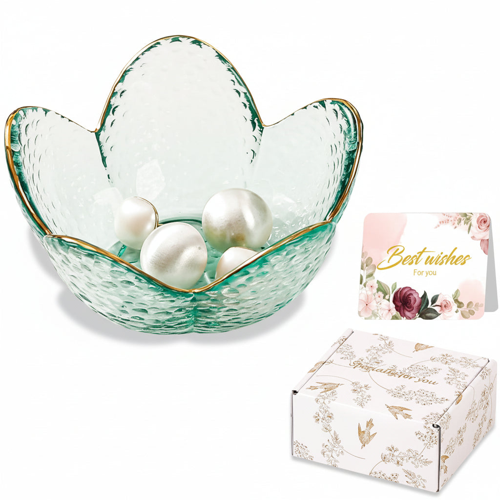 Charming Floral Ceramic Jewelry Organizer and Ring Holder