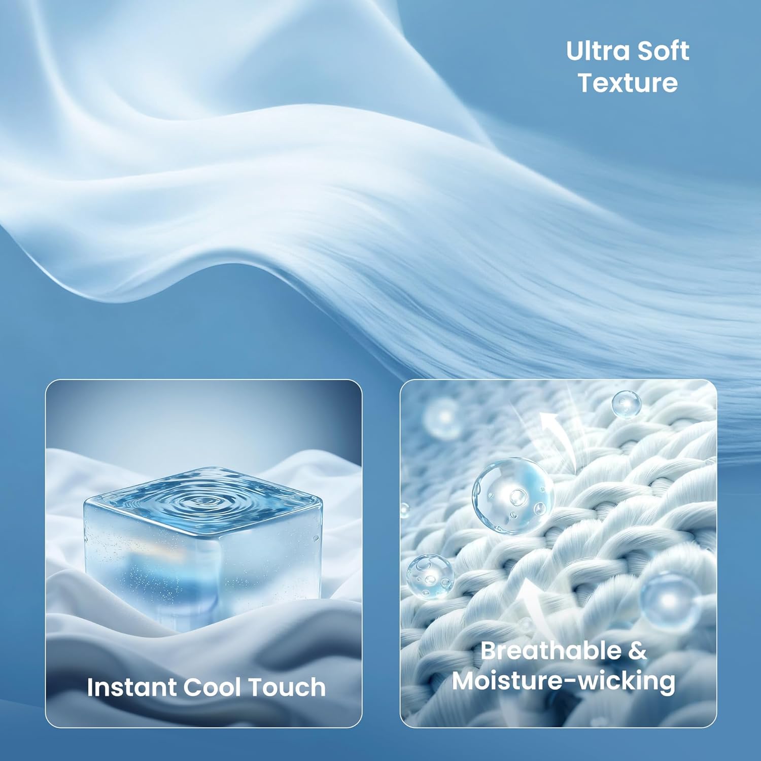 Lightweight Summer Blanket with Arc-Chill Technology for Hot Sleepers