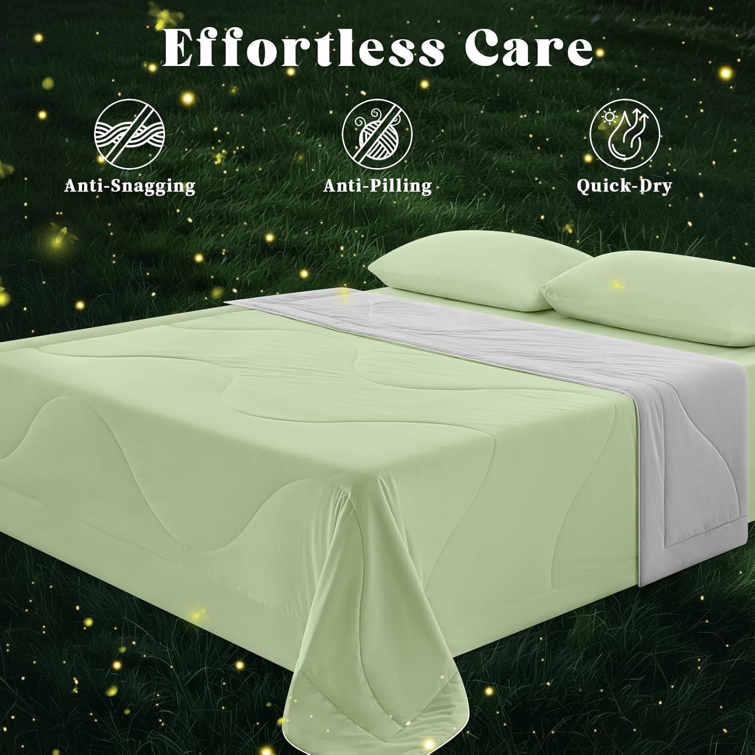 Double-Sided Cooling Blanket for Hot Sleepers | Breathable Ice Fabric