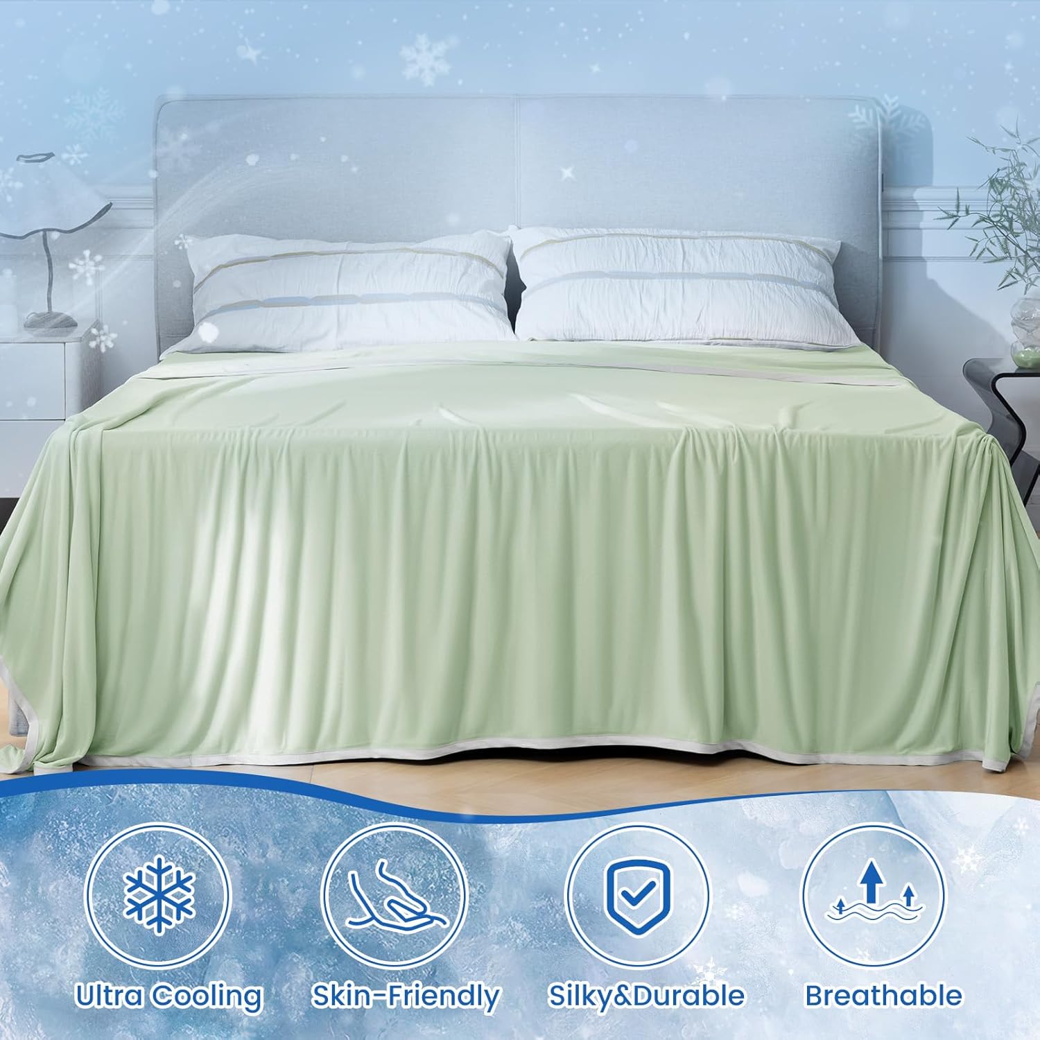 Cooling Blanket with Arc-Chill Technology - Lightweight for Hot Sleepers