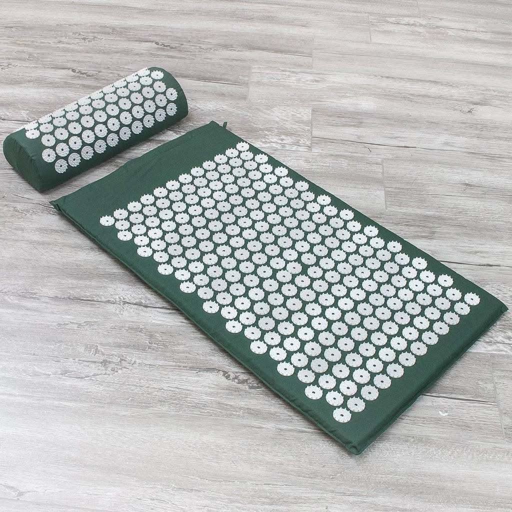 SerenityTouch Acupressure Mat and Pillow Duo for Total Relaxation