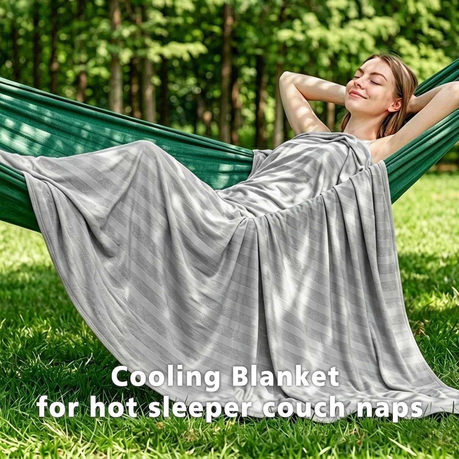 Cooling Blanket with Arc-Chill Technology – Lightweight and Breathable for Warm Sleepers