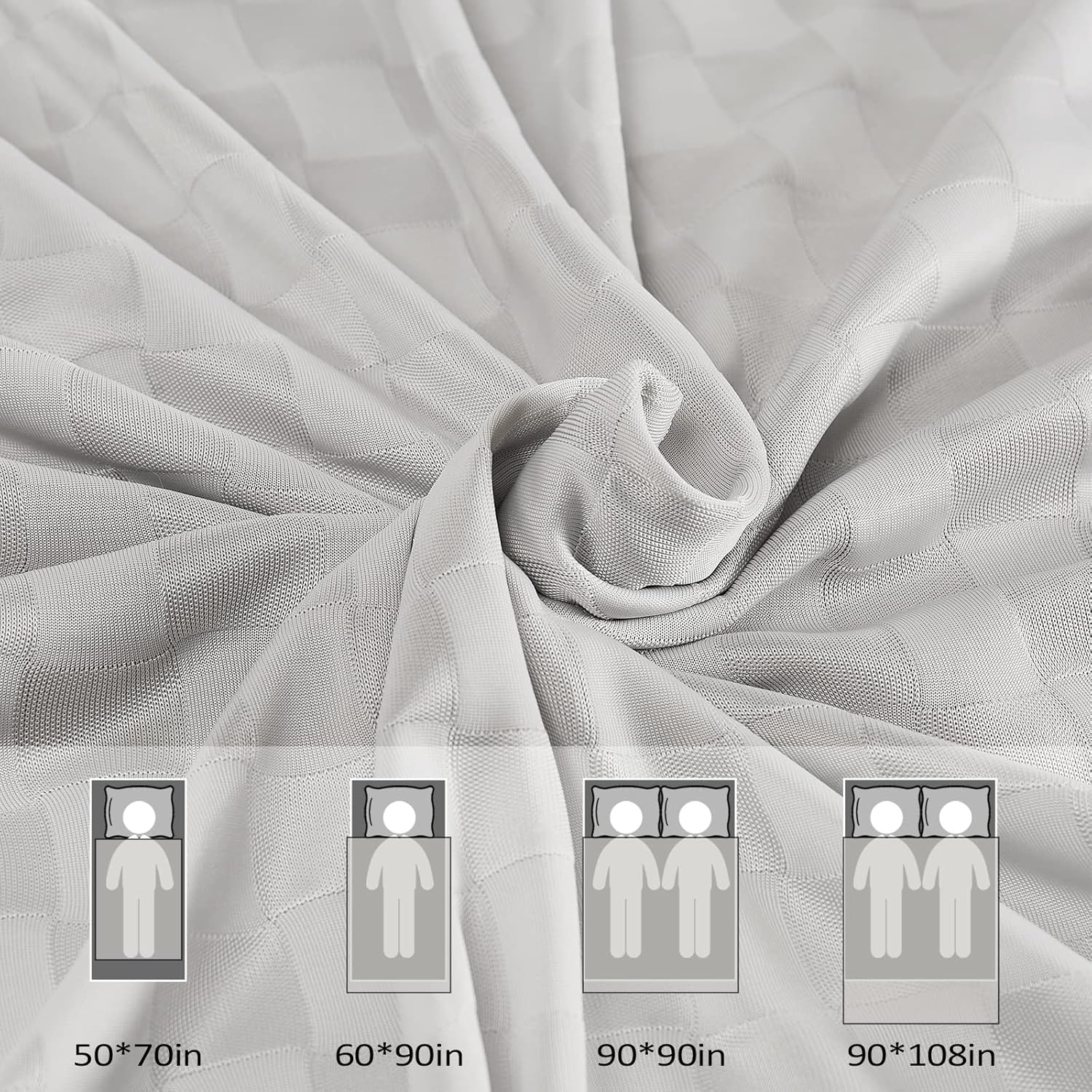 Cooling Blanket for Warm Sleepers with Arc-Chill Technology – Soft, Breathable Comfort Year-Round