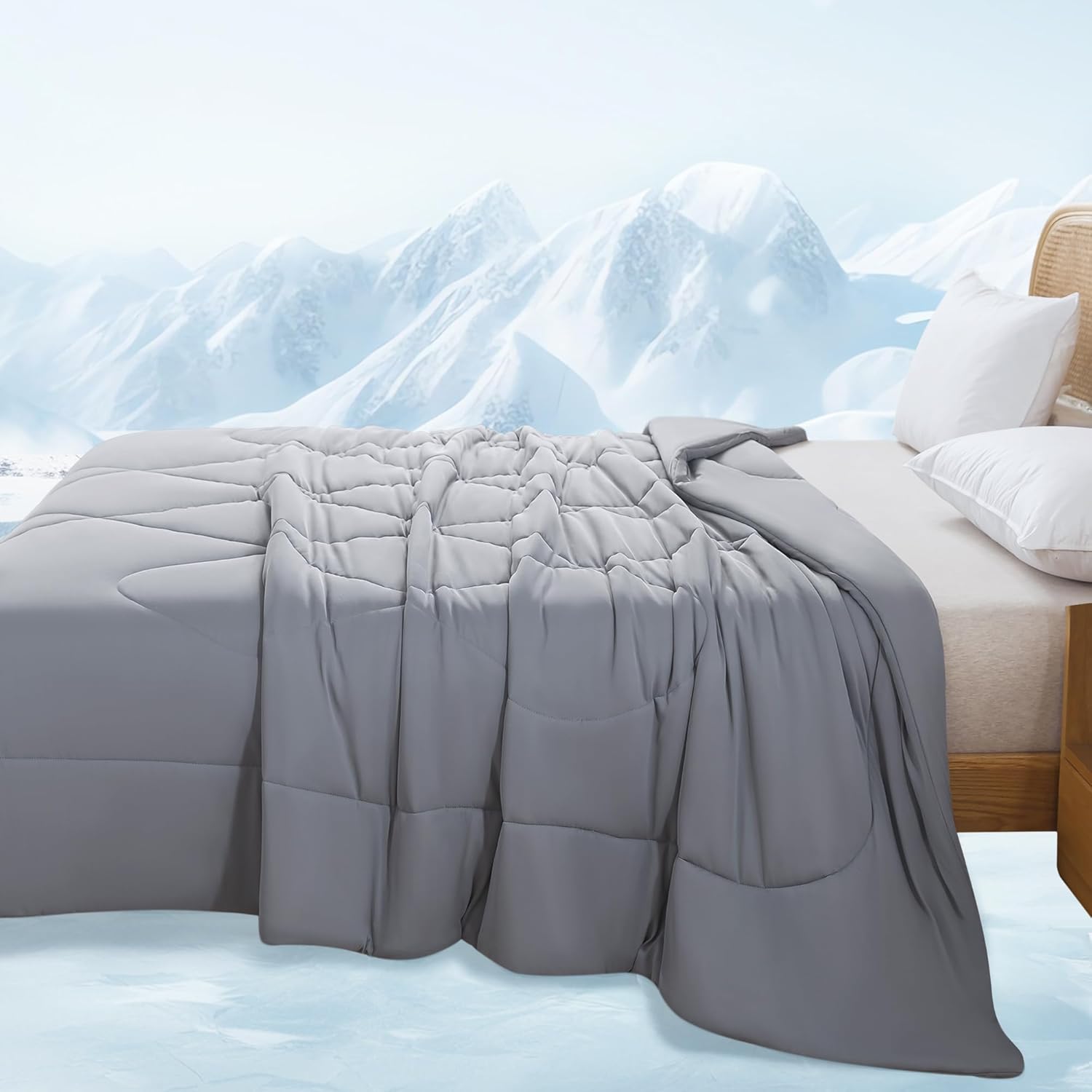 Cooling Blanket for Hot Sleepers – Double-Sided Soft and Breathable Design