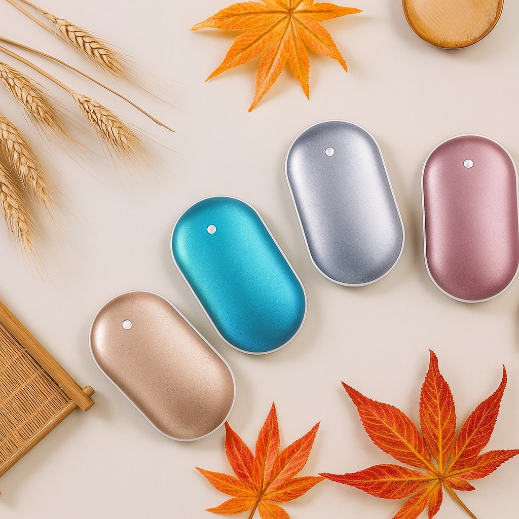 Versatile Hand Warmer & Power Bank for On-the-Go Comfort