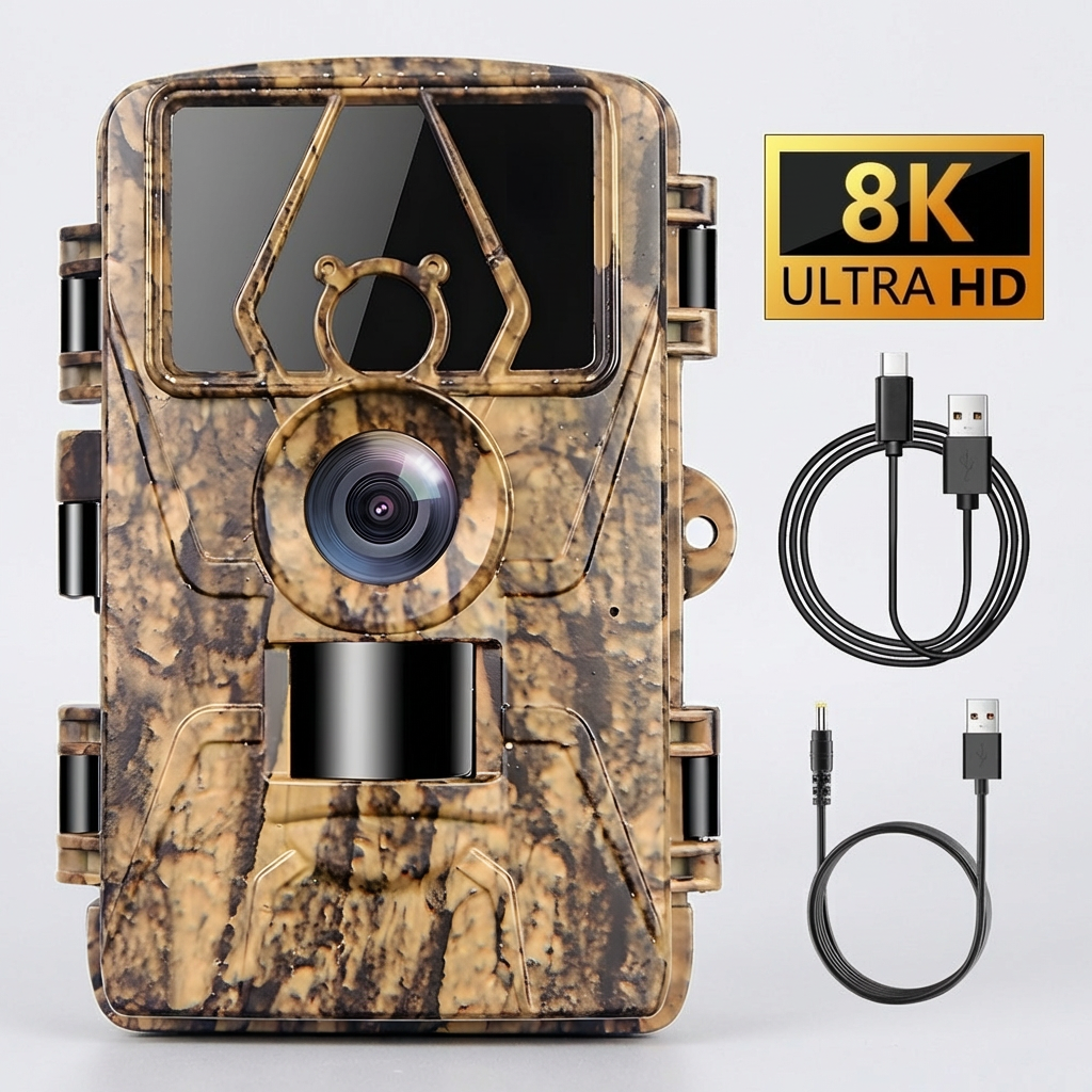 Wireless 4G Smart Trail Camera for Wildlife Monitoring