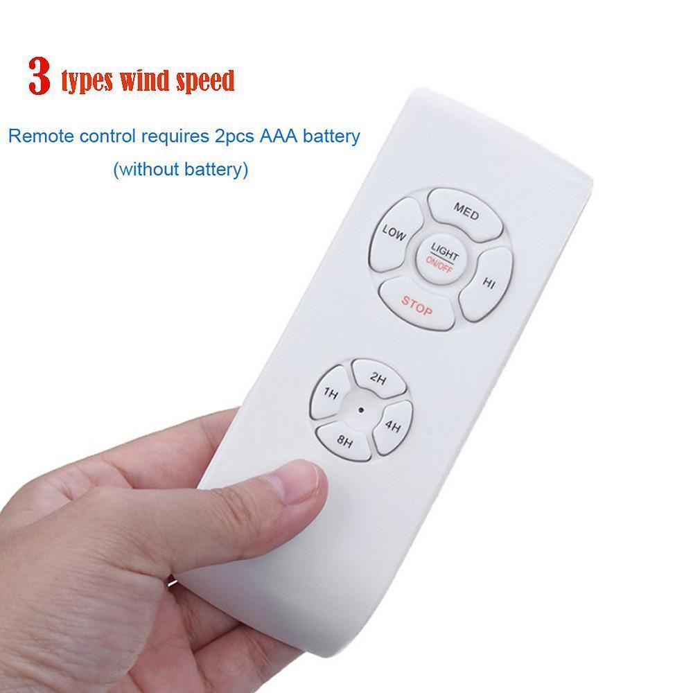 3 Bladed Retractable Ceiling Fan with Light - Taavita Style