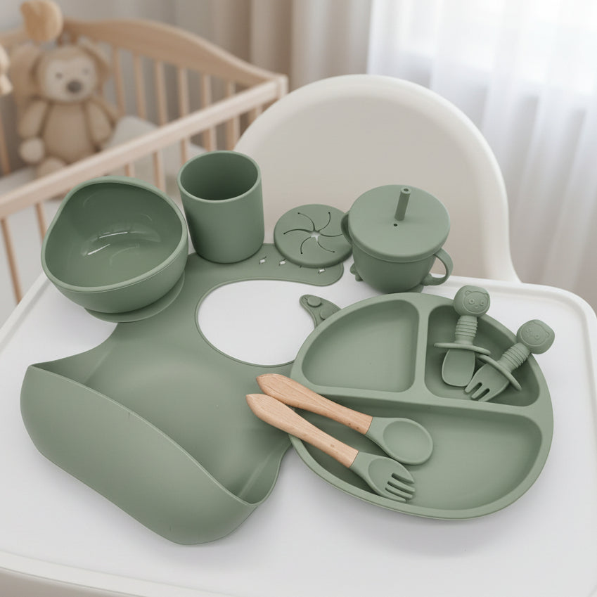 EcoSafe Toddler Dining Set: Fun & Functional Tableware