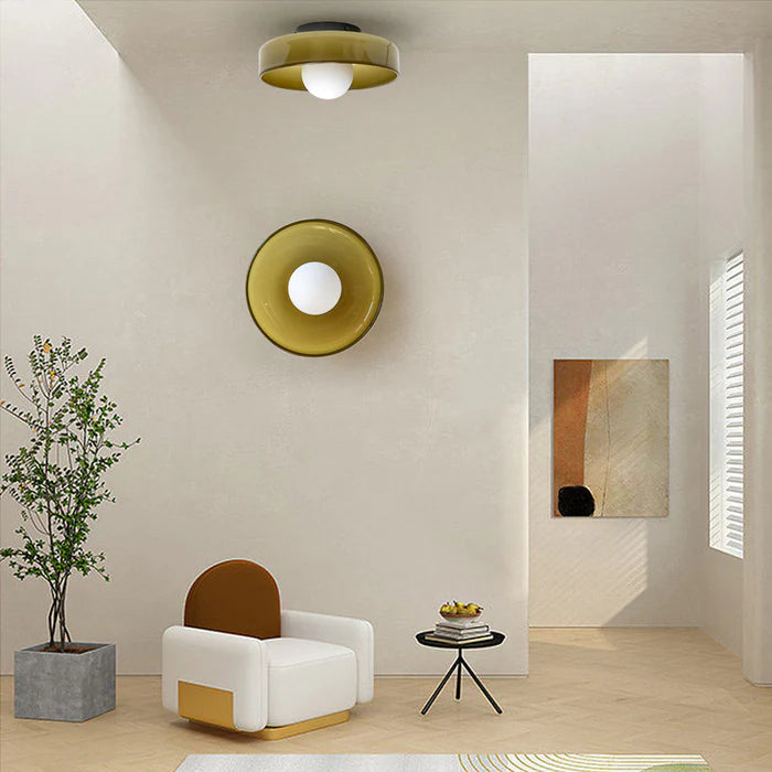 Sleek Round Ceiling Lamp for Stylish Spaces